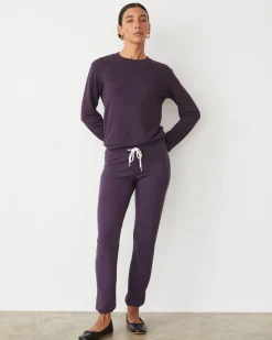 MONROW Supersoft Vintage Sweats MIDNIGHTPLUM Discount